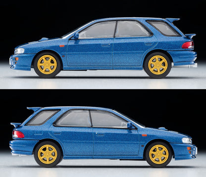 Tomytec Tomica Limited Vintage Neo 1/64 Subaru Impreza Wagon Wrx Sti Blue 99 Japan 320364- Japan Figure Store - #1 Bring To You The Best Japanese Goods