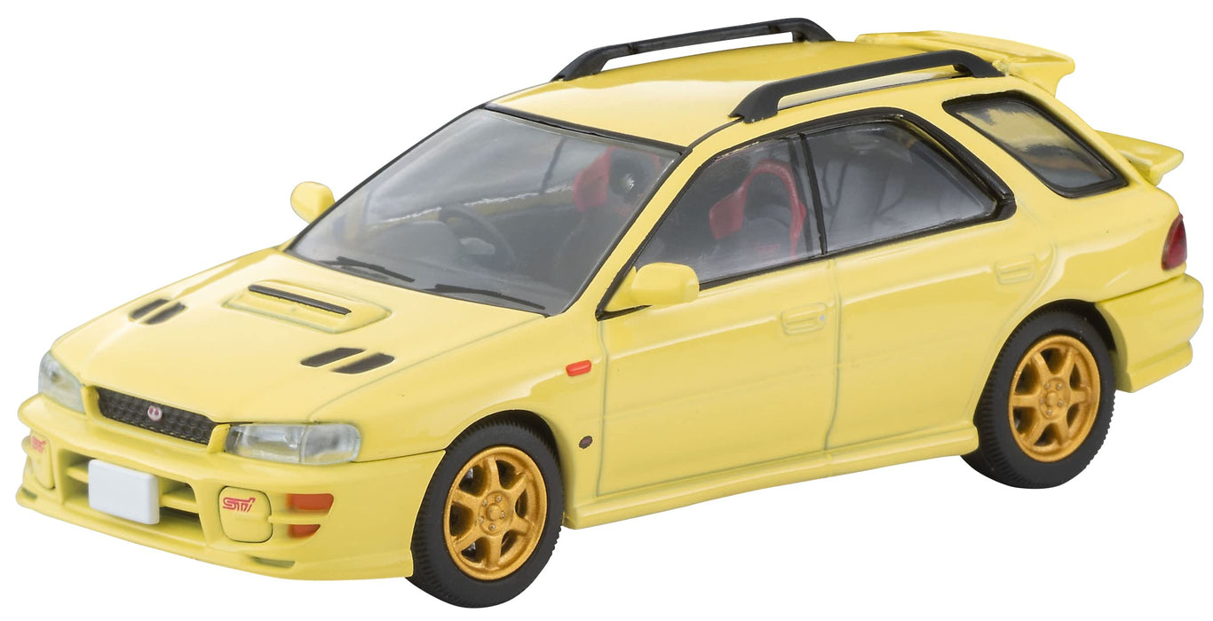 Tomytec Tomica Limited Vintage Neo 1/64 Yellow Subaru Impreza Wrx Sti Japan 320371- Japan Figure Store - #1 Bring To You The Best Japanese Goods