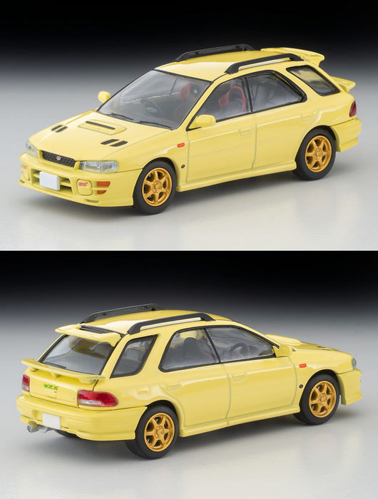 Tomytec Tomica Limited Vintage Neo 1/64 Yellow Subaru Impreza Wrx Sti Japan 320371- Japan Figure Store - #1 Bring To You The Best Japanese Goods