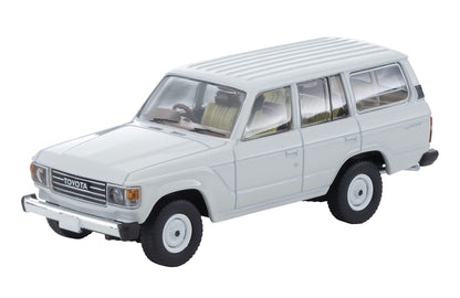 Tomytec Tomica Vintage Neo 1/64 Toyota Land Cruiser 60G White Finished Product- Japan Figure Store - #1 Bring To You The Best Japanese Goods