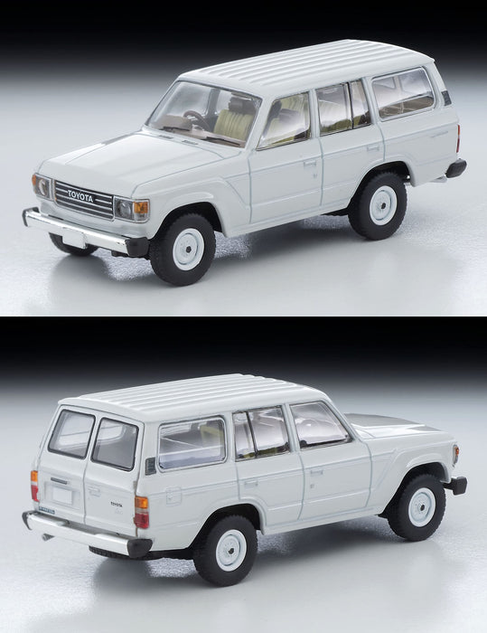 Tomytec Tomica Vintage Neo 1/64 Toyota Land Cruiser 60G White Finished Product- Japan Figure Store - #1 Bring To You The Best Japanese Goods