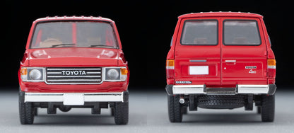 Tomytec Red Toyota Land Cruiser 60 Standard Van 1/64 - Lv-N279B Tomica Vintage Neo- Japan Figure Store - #1 Bring To You The Best Japanese Goods