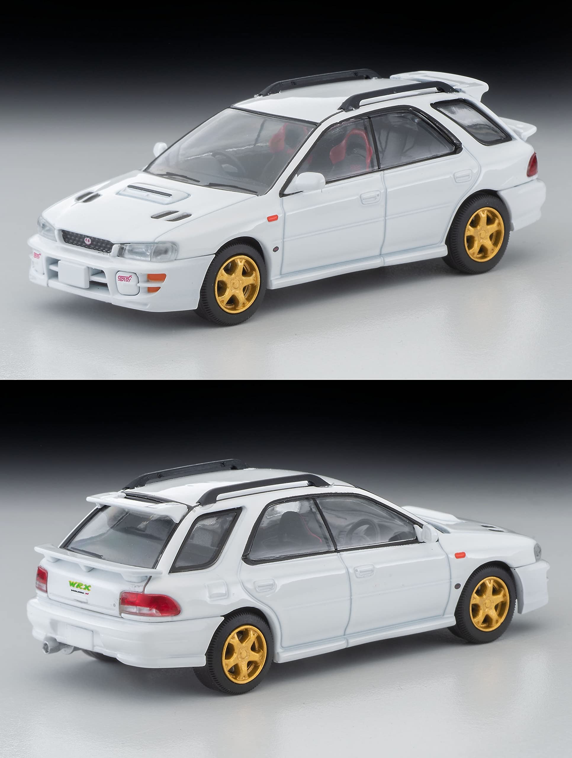 Tomica Limited Neo LV-N281A Subaru Impreza WRX STI V White 98- Japan Figure Store - #1 Bring To You The Best Japanese Goods