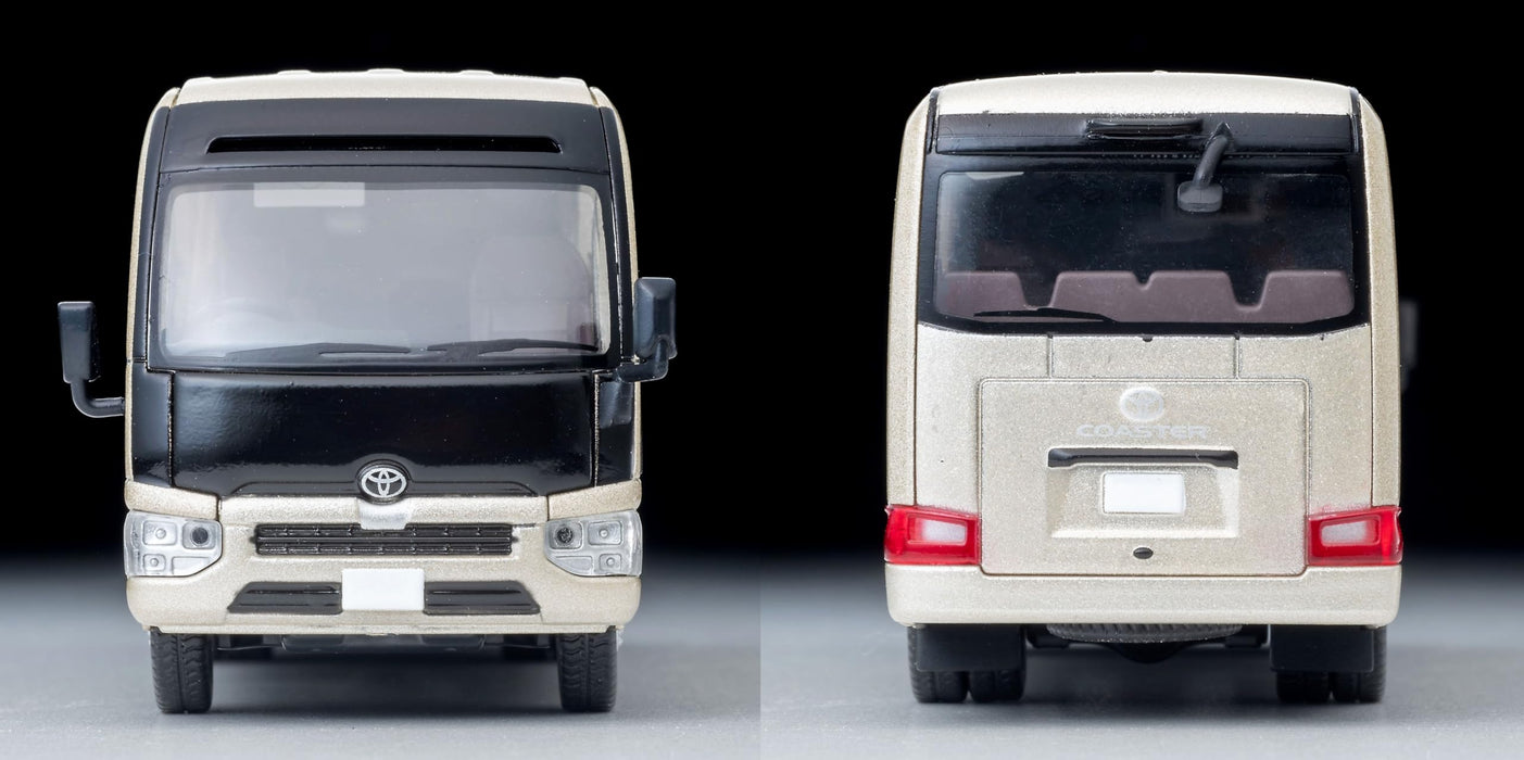 Tomytec Tomica Vintage Neo Toyota Coaster Ex 1/64 Scale Model Beige Finish- Japan Figure Store - #1 Bring To You The Best Japanese Goods