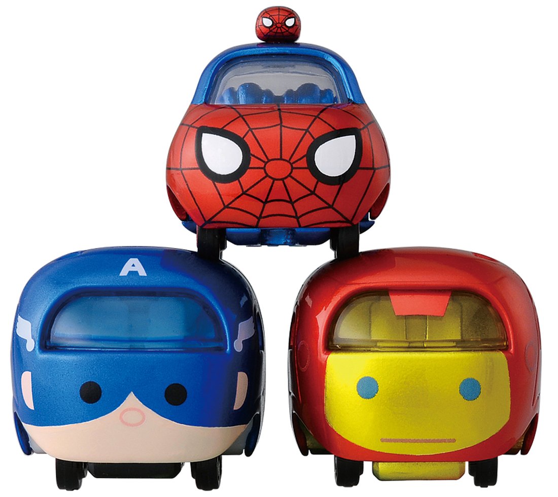 TAKARA TOMY Tomica Disney Marvel Tsum Tsum Iron Man Tsum Base 4904810872153- Japan Figure Store - #1 Bring To You The Best Japanese Goods