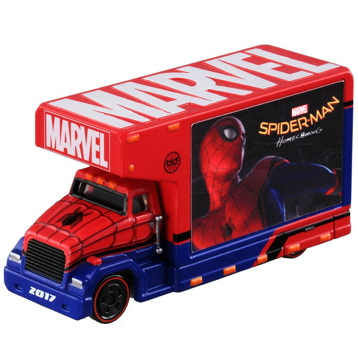 TAKARA TOMY Marvel Tune Tomica Mov.1.0 Ad Truck Spider-Man Homecoming 897040- Japan Figure Store - #1 Bring To You The Best Japanese Goods
