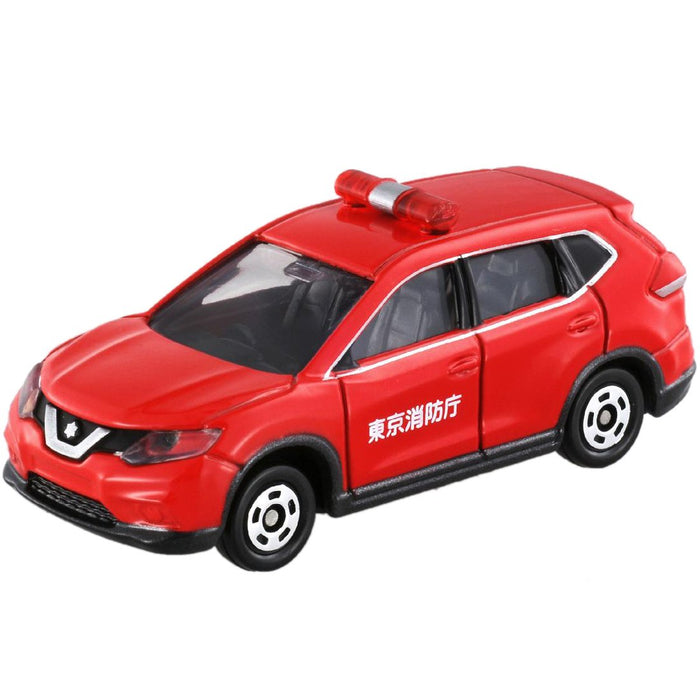 TAKARA TOMY Tomica 1 Nissan X-Trail Firefighters Conduct Car 879398- Japan Figure Store - #1 Bring To You The Best Japanese Goods