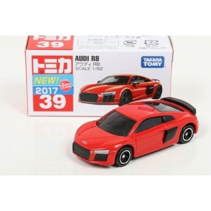 Takara Tomy Tomica 39 Audi R8 879626 1/62 Japanese Scale Audi Cars Model Toys- Japan Figure Store - #1 Bring To You The Best Japanese Goods