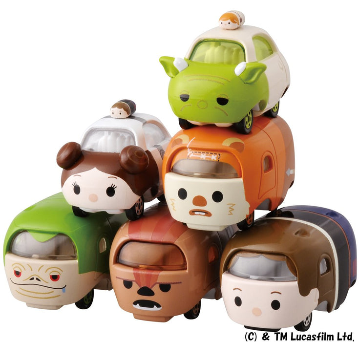 TAKARA TOMY Tomica Disney Star Wars Star Cars Tsum Tsum Leia Organa 872078- Japan Figure Store - #1 Bring To You The Best Japanese Goods