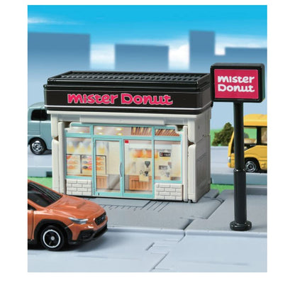 Takara Tomy Tomica Town Mister Donut Mini Car Toy 3+ St Mark Cert.- Japan Figure Store - #1 Bring To You The Best Japanese Goods
