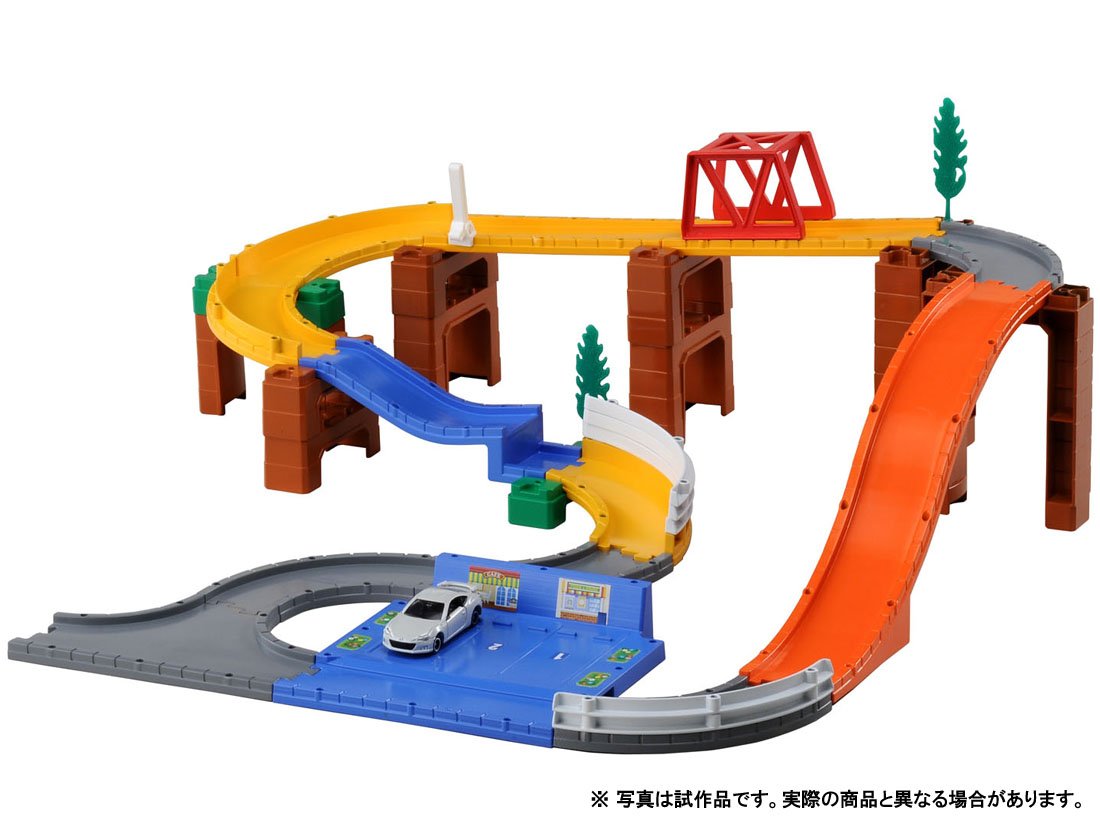 Takara Tomy Tomica System Jump Road Set Japanese Plastic Road Toys Non-Scale Cars- Japan Figure Store - #1 Bring To You The Best Japanese Goods