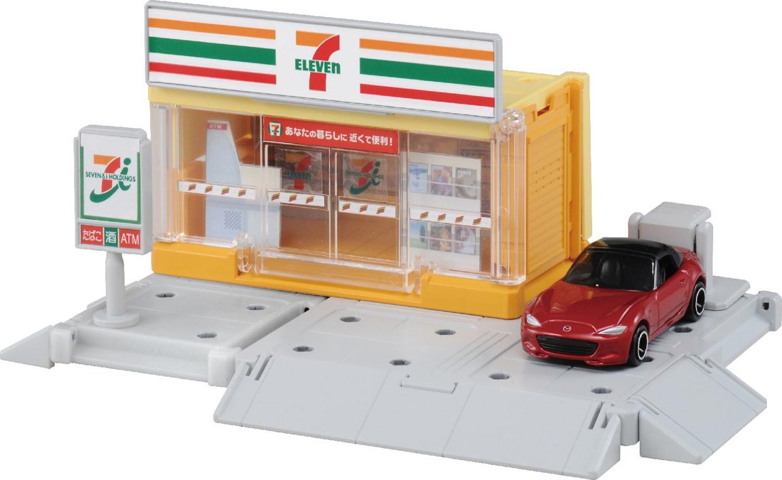 TAKARA TOMY Tomica Town Build City 7-Eleven 866015- Japan Figure Store - #1 Bring To You The Best Japanese Goods