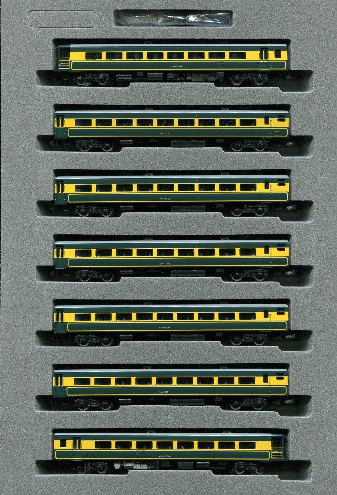 Tomytec Tomix N Gauge 14-700 Series Naniwa Salon Set 92819 Railway Model Passenger Car- Japan Figure Store - #1 Bring To You The Best Japanese Goods