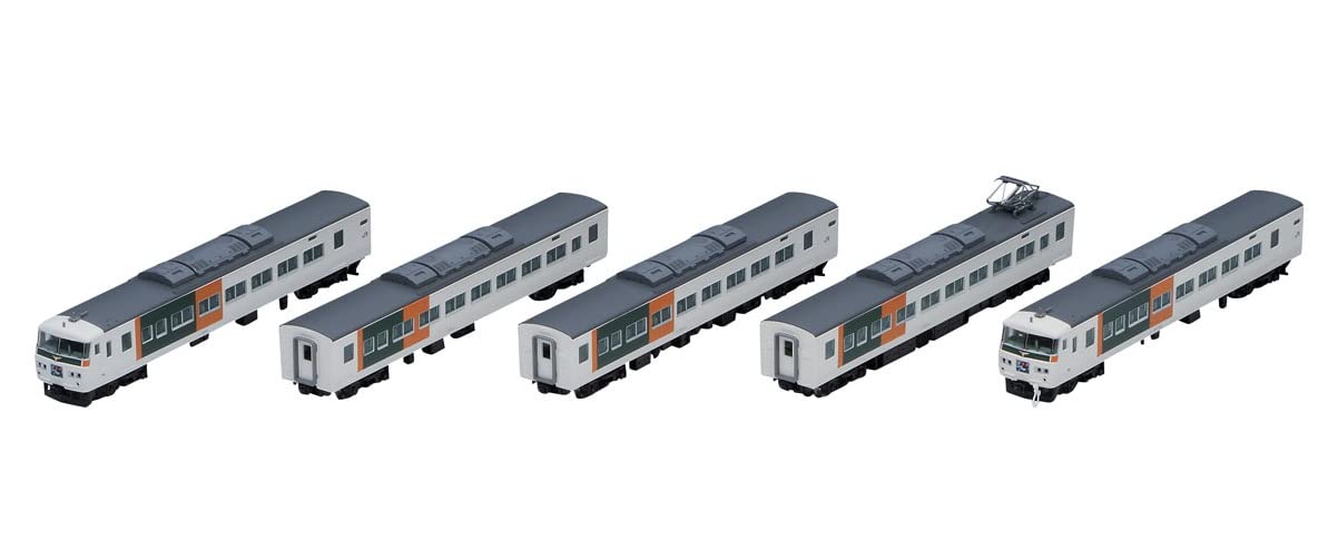 Tomytec Tomix N Gauge 185 Series Dancer Basic Set B 5-Car Reinforced Skirt Model Train 98396- Japan Figure Store - #1 Bring To You The Best Japanese Goods