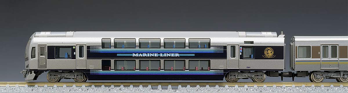 Tomytec Tomix N Gauge 223-5000 Series Marine Liner 5-Car Railway Model Train Set- Japan Figure Store - #1 Bring To You The Best Japanese Goods