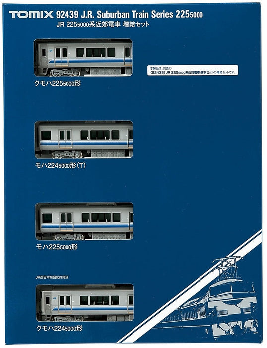 Tomytec Tomix N Gauge 225 5000 Series Extension Set - Model Railway Train 92439- Japan Figure Store - #1 Bring To You The Best Japanese Goods