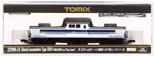 Tomytec Tomix N Gauge 2290 Limited Edition DD51-1000 Unit 1037 Euroliner Color- Japan Figure Store - #1 Bring To You The Best Japanese Goods