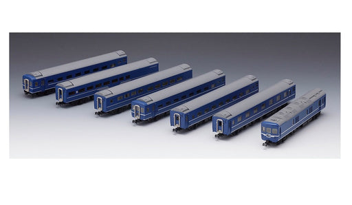 Tomytec Tomix N Gauge 24 Series 25 Type Limited Silver Belt 7-Car Railway Model Set- Japan Figure Store - #1 Bring To You The Best Japanese Goods