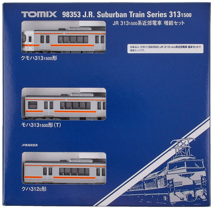 Tomytec Tomix N Gauge 313 1500 Series 3 Car Suburban Train Extension Set 98353- Japan Figure Store - #1 Bring To You The Best Japanese Goods