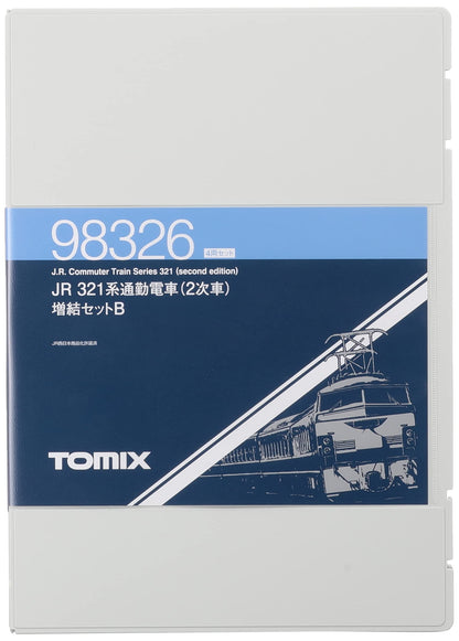 Tomytec Tomix N Gauge 321 Series Extension Set B 4 Cars 98326 Model Train- Japan Figure Store - #1 Bring To You The Best Japanese Goods