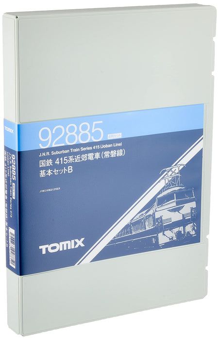 Tomytec Tomix N Gauge 415 Series Basic B Set Joban Line 92885 Railway Model Train- Japan Figure Store - #1 Bring To You The Best Japanese Goods