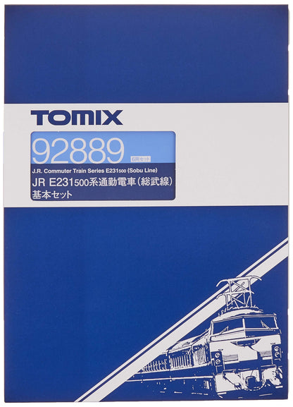 Tomytec Tomix N Gauge E231 500 Series Sobu Line Basic Train Set 92889- Japan Figure Store - #1 Bring To You The Best Japanese Goods