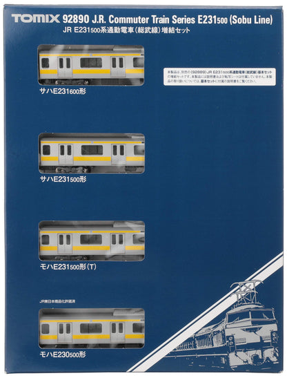 Tomytec Tomix N Gauge E231 500 Series Sobu Line 92890 Railway Model Train Set- Japan Figure Store - #1 Bring To You The Best Japanese Goods