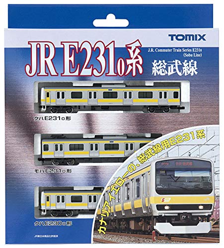 Tomytec Tomix N Gauge E231 Series 3-Car Set - Sobu Line Railway Model Train 92343- Japan Figure Store - #1 Bring To You The Best Japanese Goods