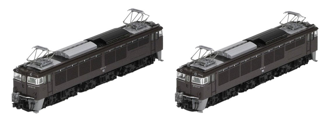 Tomytec Tomix N Gauge Brown EF63 Railway Model Electric Locomotive Set- Japan Figure Store - #1 Bring To You The Best Japanese Goods