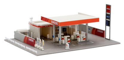 Tomytec Tomix N Gauge Eneos 4264 Gas Station Diorama Supplies- Japan Figure Store - #1 Bring To You The Best Japanese Goods