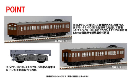 TOMIX 98489 Jnr Type 72/73 Commuter Train Nambu Line 4 Cars Set N Scale- Japan Figure Store - #1 Bring To You The Best Japanese Goods