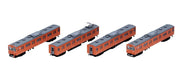 Tomytec Tomix Jr 103 Series N Gauge Railway Model Train West Japan Black Sash/Orange- Japan Figure Store - #1 Bring To You The Best Japanese Goods