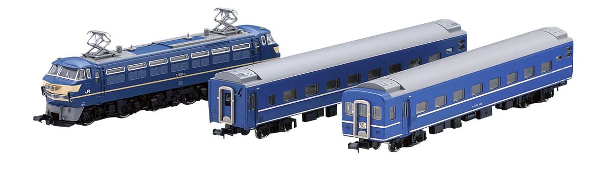 TOMIX - 98388 Jr Type Ef66 Blue Train Set 3 Cars Set - N Scale- Japan Figure Store - #1 Bring To You The Best Japanese Goods