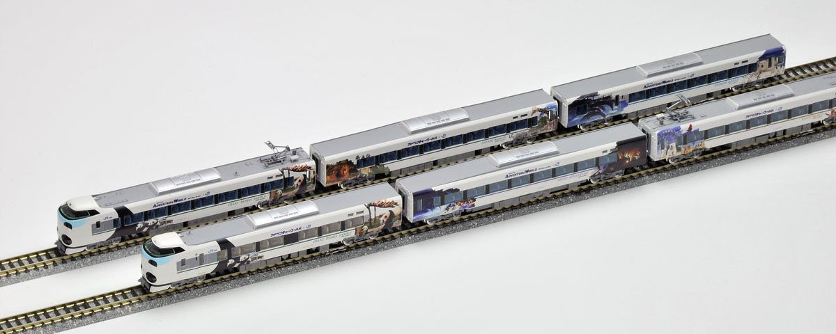 Tomytec Tomix N Gauge 287 Series Panda Kuroshio Smile Adventure Model Train 6 Cars- Japan Figure Store - #1 Bring To You The Best Japanese Goods