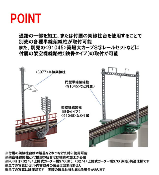 Tomix N Gauge S70 Dark Green 2Pc Set 3274 Railway Model Supplies Tomytec- Japan Figure Store - #1 Bring To You The Best Japanese Goods