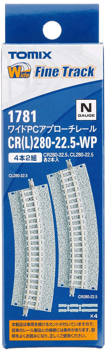 Tomytec Tomix N Gauge Wide Pc Rail Model 4 Pieces 2 Sets - 1781 Railway Supplies- Japan Figure Store - #1 Bring To You The Best Japanese Goods
