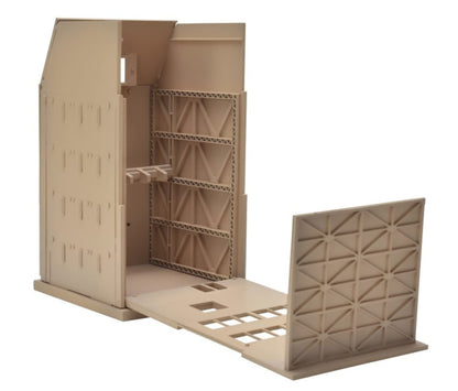 Tomytec 1/144 Geocolle Combat Series Dcm19 Fake Building C Painted Plastic Model 321101- Japan Figure Store - #1 Bring To You The Best Japanese Goods