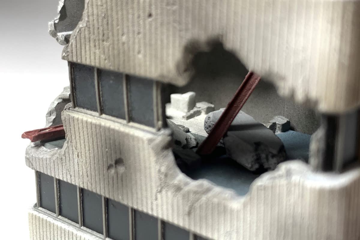 Tomytec 1/144 Geocolle DCM22 Abandoned Building 323716- Japan Figure Store - #1 Bring To You The Best Japanese Goods