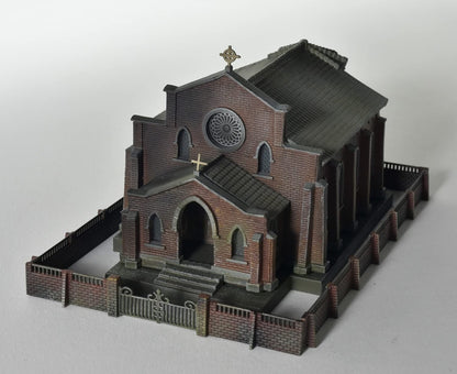 TOMYTEC Dcm11 Diocolle Combat 1/144 Decayed Church Plastic Model- Japan Figure Store - #1 Bring To You The Best Japanese Goods