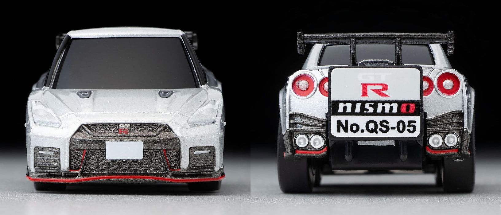 Tomytec Nissan GT-R Nismo N Attack Silver Package - QS-05B Finished Product- Japan Figure Store - #1 Bring To You The Best Japanese Goods