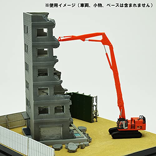 Tomytec Geocolle Building 151: Tall Building Demolition Diorama Supplies- Japan Figure Store - #1 Bring To You The Best Japanese Goods
