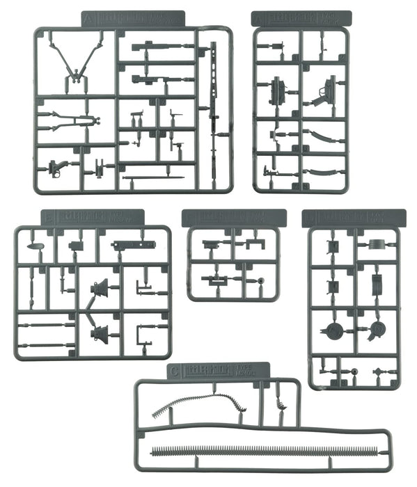 TOMYTEC Diocom Weapons Dcml02 Machine Gun Set A Plastic Model- Japan Figure Store - #1 Bring To You The Best Japanese Goods
