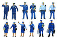 Tomytec Human 124 - Police Station People Diorama Scene Collection Supplies- Japan Figure Store - #1 Bring To You The Best Japanese Goods