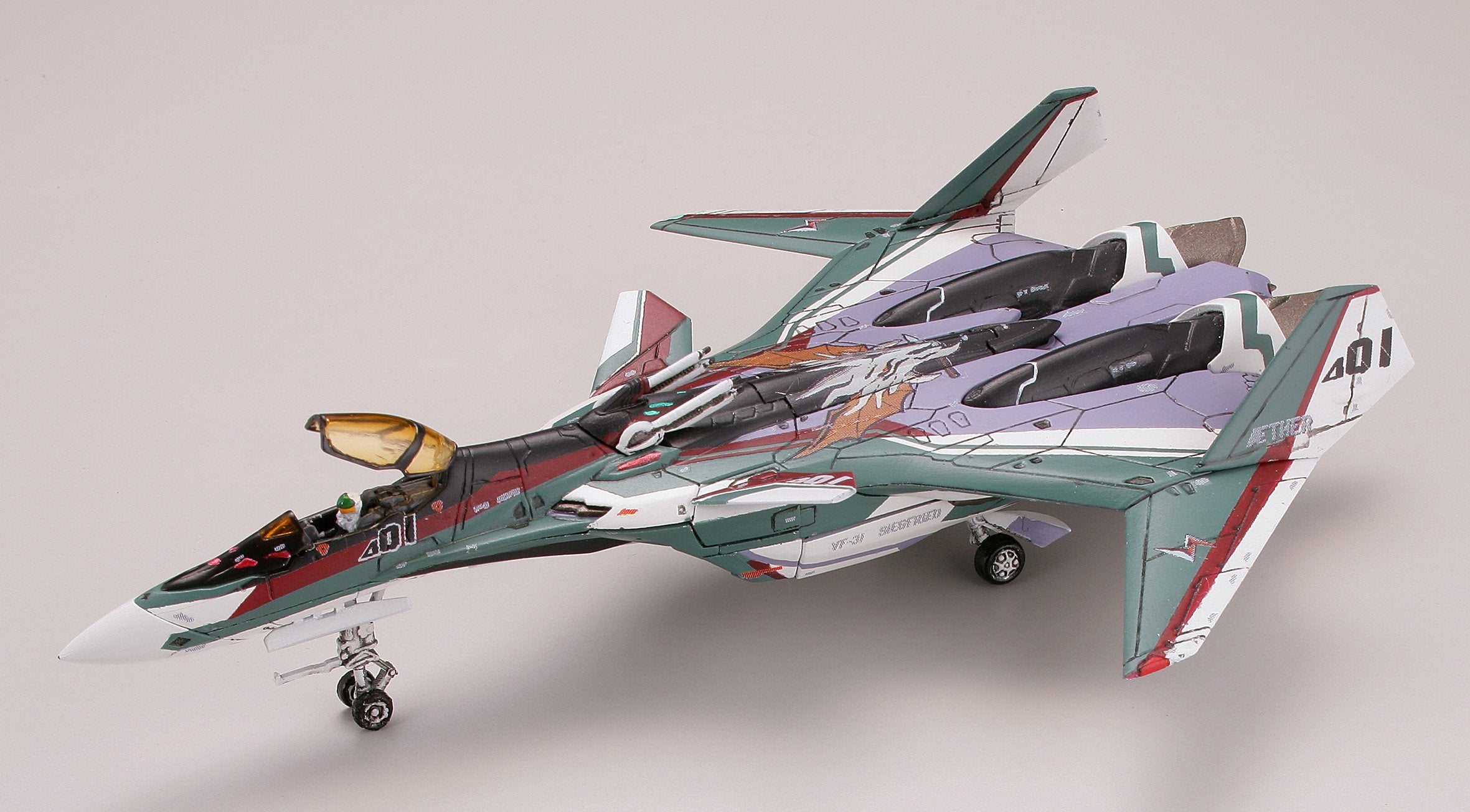 Tomytec 1/144 Scale Macross Delta VF-31S Siegfried Arad Model Fighter Mode- Japan Figure Store - #1 Bring To You The Best Japanese Goods