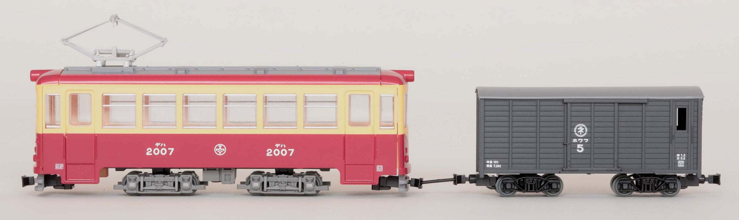Tomytec Nekoya Line Direct Tram Gold Car & Freight Set Narrow Gauge 80 313557- Japan Figure Store - #1 Bring To You The Best Japanese Goods