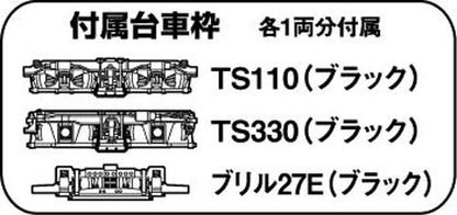 Tomytec 14M Class C TM-22 Power Unit Iron Railway Collection Model Supplies- Japan Figure Store - #1 Bring To You The Best Japanese Goods