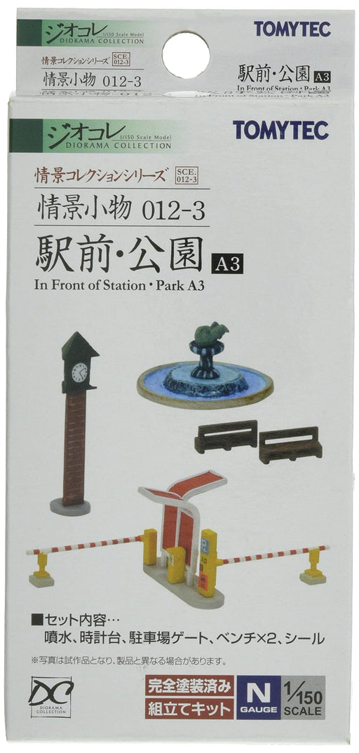 Tomytec Scenery Collection A3 - Station Front/Park Diorama Supplies 012-3- Japan Figure Store - #1 Bring To You The Best Japanese Goods