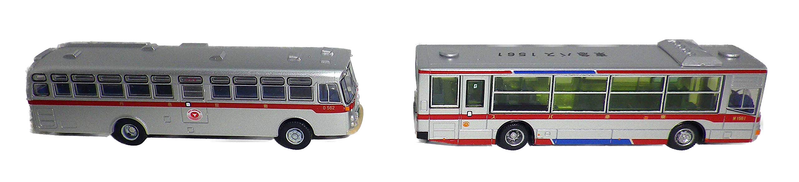 Tomytec Bus Collection - Original New and Old Long Car Set Tokyu Bus Edition- Japan Figure Store - #1 Bring To You The Best Japanese Goods