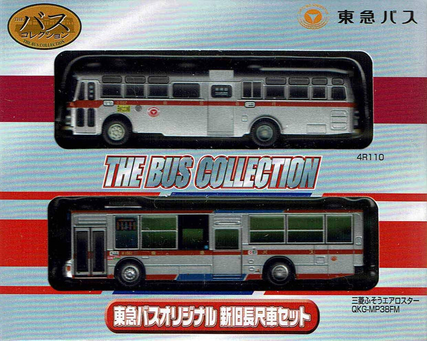 Tomytec Bus Collection - Original New and Old Long Car Set Tokyu Bus Edition- Japan Figure Store - #1 Bring To You The Best Japanese Goods