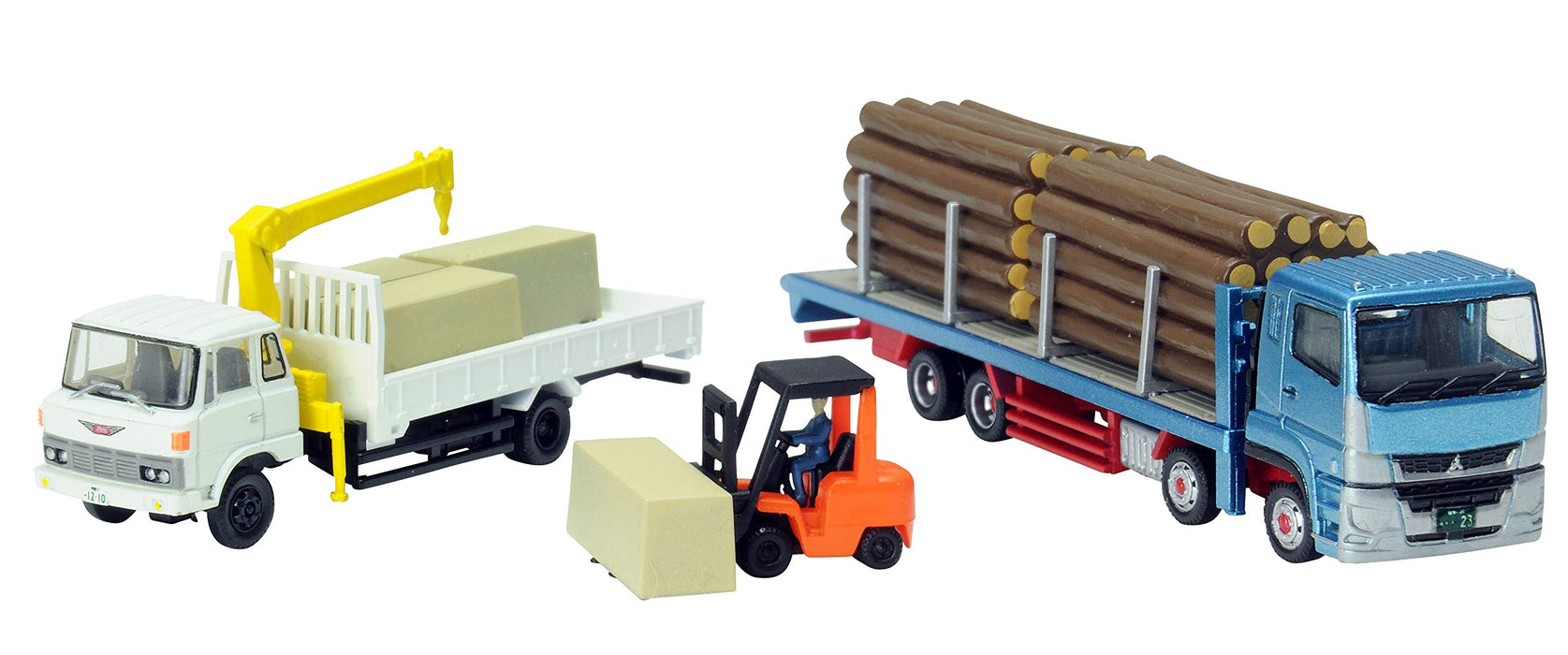 Tomytec Sawmill Truck Set - Limited Edition Diorama Supplies from The Truck Collection- Japan Figure Store - #1 Bring To You The Best Japanese Goods